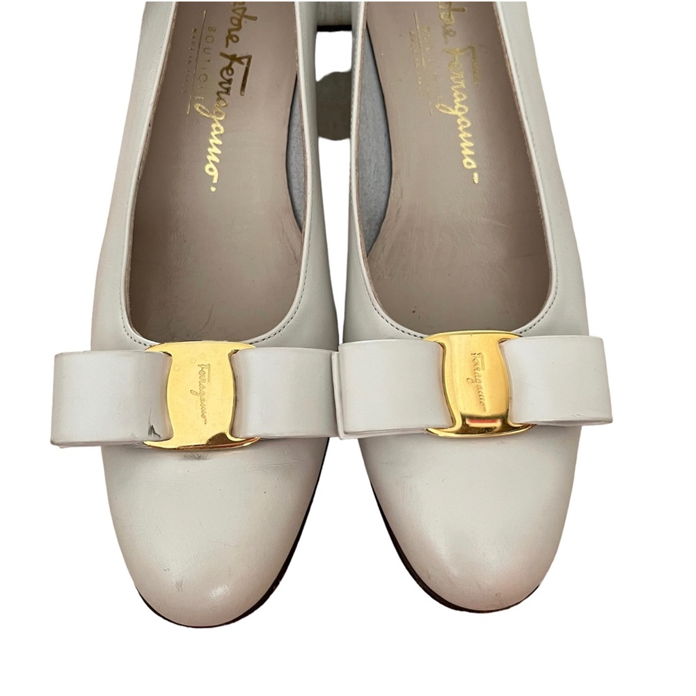 Salvatore Ferragamo Vera Bow Shoes